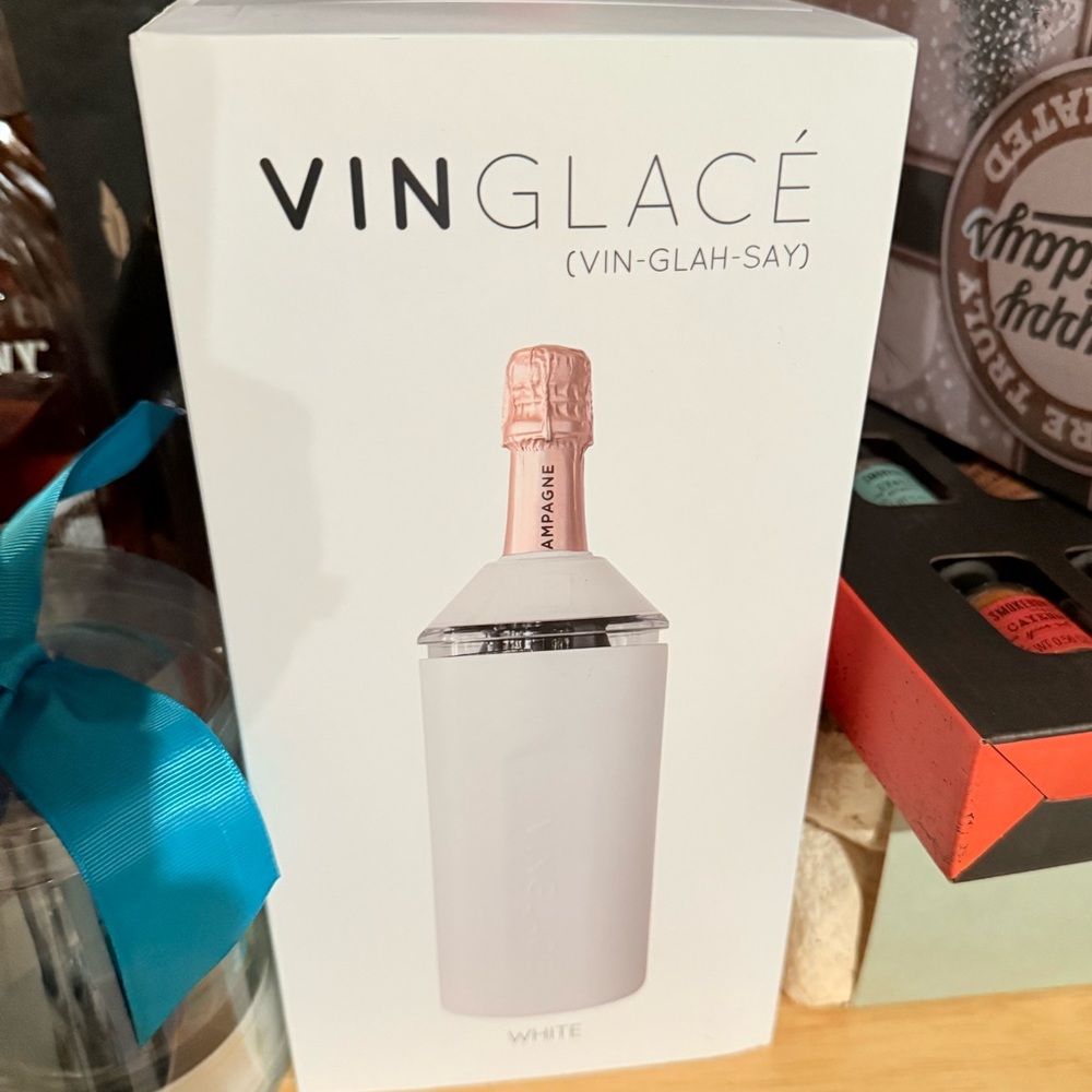 Vinglacé Portable Wine Chiller NIB  Thermos Cooler Travel